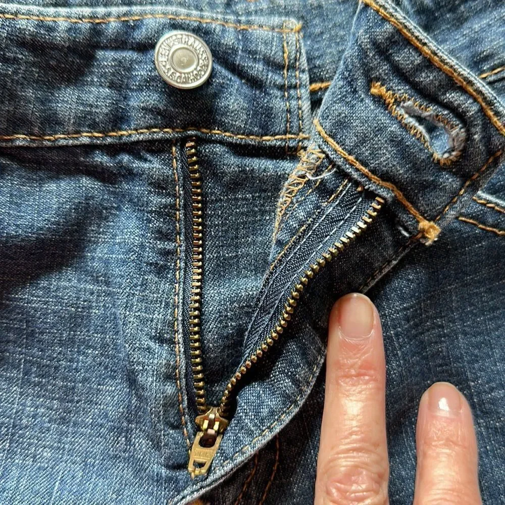 LEVI’S Women’s High Rise Denim Jean Shorts Blue Size 7